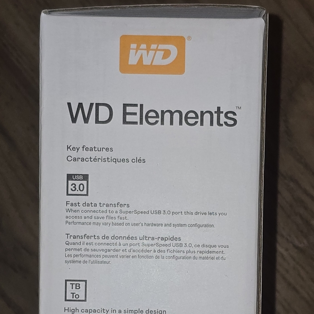 WD Elements Black Desktop HDD - 20TB - Picture 4 of 6